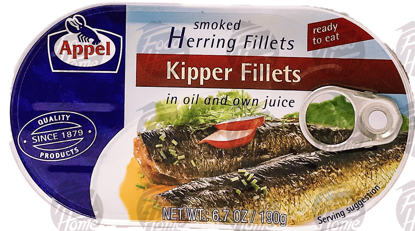 Appel&nbsp;&nbsp;smoked herring fillets kipper fillets in oil and own juice ready to eat Full-Size Picture
